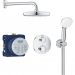 Душевой набор, с Tempesta 210, Grohe Grohtherm, хром, (34727000)