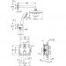 Душевой набор, с Tempesta 210, Grohe Grohtherm, хром, (34727000)