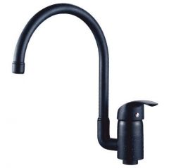 Смеситель Ganzer (Ганзер) для кухонных моек черный GZ03021-C