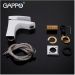 Смеситель для раковины Gappo G1007-7 белый,хром