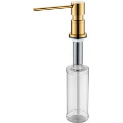 Дозатор для жидкого мыла Paulmark KRAFT D003-G золото