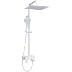 Душевой комплект со смесителем Wasserkraft (Васеркрафт) Mindel A185.163.155.WM Белый