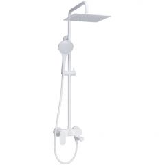 Душевой комплект со смесителем Wasserkraft (Васеркрафт) Mindel A185.254.155.WM Белый