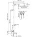 Душевой комплект с термостатическим смесителем Wasserkraft (Васеркрафт) Mindel A188.163.155.WM Thermo Белый