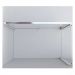 Душевой уголок Vincea Lugano VSR-1L9012CLB-1, 1200х900 мм (габариты площадки) черный, стекло тонированное