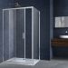 Душевой уголок Vincea (Винчея) Alpha 1300х900 мм (габариты площадки) хром стекло прозрачное VSR-3AL9013CL