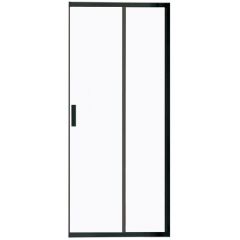 Душевая дверь Vincea Garda VHC-1G100CLB 100х190 черный стекло прозрачное