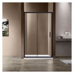 Душевая дверь Vincea Garda VDS-1G120CLB, 1200, черный, стекло прозрачное