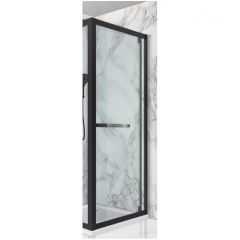 Дверь для душевого уголка Vincea Stile VSS1-2ST9090CLB-R, черный, стекло прозрачное, правая