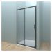 Душевая дверь Veconi Vianno 110x190 см стекло прозрачное профиль черный механизм раздвижной (VN72-110-01-C4)