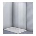 Душевая панель Veconi Rovigo 100x190 см стекло прозрачное, хром (KP02-100-01-19C3)