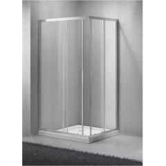 Душевой уголок BelBagno (Бельбагно) SELA-AH-2-120/90-C-Cr хром, стекло прозрачное 5 мм (1200х1900х900)