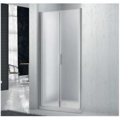 Душевая дверь BelBagno (Бельбагно) SELA-B-2-60-P-Cr хром, стекло рифленое 5 мм (1900х600)