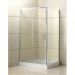 Душевой уголок BelBagno (Бельбагно) UNO-AH-1-120/90-C-Cr хром, стекло прозрачное 5 мм (1200х1850х900)