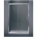 Душевая дверь BelBagno UNO-BF-1-125-C-Cr хром, стекло прозрачное 5 мм (1850х1250)
