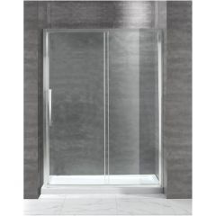 Душевая дверь Cezares Lux-Soft-W-BF-1-120-C-Cr-IV, цвет профиля хром, стекло прозрачное 8 мм 200х120 см