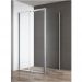 Душевой уголок Cezares (Цезарис) Variante-AH-1-90/100-100-C-Cr, цвет профиля хром, стекло прозрачное 6 мм 100х195х100 см