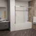 Шторка на ванну RGW (РГВ) 180х150 см SC-45 Хром, Прозрачное, 6 мм Easy Clean (34114518-11)