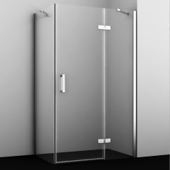 Душевой уголок Wasserkraft Aller 1200х800 мм (габариты площадки) 10H06RWHITE