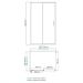 Душевой уголок Wasserkraft (Васеркрафт) Main 1300х1000 мм (габариты площадки) 41S34