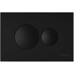Кнопка смыва Vincea VFP-731MB, цвет матовый черный