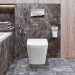 Унитаз подвесной безободковый BelBagno DUE c креплением и сиденьем дюропласт soft close BB3103CHR-SC
