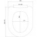 Сиденье для унитаза Iddis (Иддис) Optima Home полипропилен 003 003PP00i31
