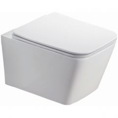 Унитаз подвесной Azario (Азарио) Nova AZ-2216 (с сиденьем) белый