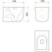 Комплект инсталляции Oli 120 ECO Sanitarblock pneumatic+Панель Karisma,бел.,+Унитаз Point Меркурий, т.сер PN41831GM