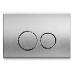 Кнопка смыва для скрытых систем инсталляции Ceramalux DC-011 цвет серебро