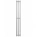 Полотенцесушитель электрический Двин (Dveen) X-3 neo 160х12 см, 1х1/2″ К диммер полированный хром