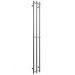 Полотенцесушитель электрический Двин (Dveen) X-3 neo 160х12 см, 1х1/2″ К диммер полированный хром