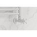 Вентиль Сунержа угловой (крест) G 1/2 НР х G 1/2 НР (Матовый белый) 30-1408-1212