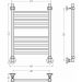 Полотенцесушитель водяной Стилье Аксиома-10 600х400 Без покрытия 00661-6040