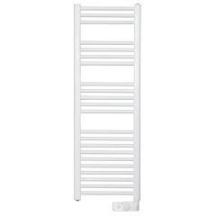 Полотенцесушитель электрический Atlantic 2012 NW прямой белый 500W 1248х400 мм (850308)