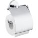 Держатель туалетной бумаги с крышкой Hansgrohe Logis 40523000