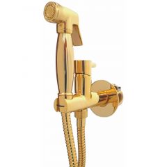 Гигиенический душ со смесителем Webert Elio EL870301010, золото
