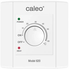 Терморегулятор Caleo 620 встраиваемый аналоговый, 3,5 кВт