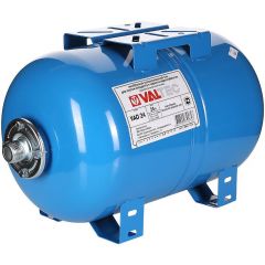 Расширительный бак Valtec для ГВС и ХВС горизонтальный 24 л Синий (VT.AO.B.060024)
