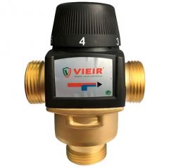 Термостатический смесительный клапан 1 (20-45°) Vieir (VR201A)