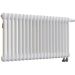 Радиатор секционный Arbonia (Арбония) 3057V/28 нижнее подключение (с вентилем) RAL 9016 Белый