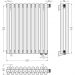 Радиатор двухрядный глухой Сунержа Эстет-11 EU50 500х450 мм 10 секций 00-0312-5010