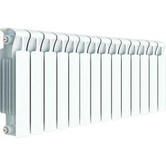 Радиатор биметаллический Rifar Monolit Ventil нижнее левое подключение 500 мм х 10 секций (RM50010НЛ50)