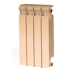 Радиатор биметаллический Rifar (Рифар) Monolit боковое подключение 500 мм х 4 секции Айвори (RM50004)