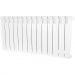 Радиатор биметаллический Stout (Стаут) Space 500 мм х 14 секций нижнее правое подключение RAL9016 (SRB-0320-050014)