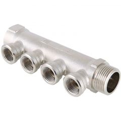 Коллектор Valtec 3/4, 2 вых. х 1/2 вн. (VTc.550.N.0502)