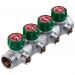 Коллектор проходной регулируемый Far MultiFAR (FK 3824 3412) 4 выхода 3/4 х 1/2 дюйма евроконус