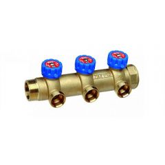 Терморегулирующий коллектор Far (Фар) 1 1/4″ с 3 отводами М24х19 FK 3913 C11403