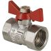 Кран шаровой Valtec Compact рукоятка бабочка 1/2 вн.-вн. (VT.092.N.04)