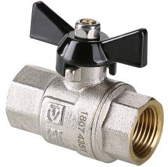 Кран шаровой Valtec Perfect рукоятка бабочка 1/2 вн.-вн. (VT.317.N.04)